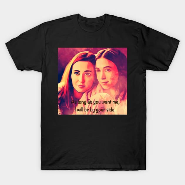 WayHaught portrait T-Shirt by Colettesky